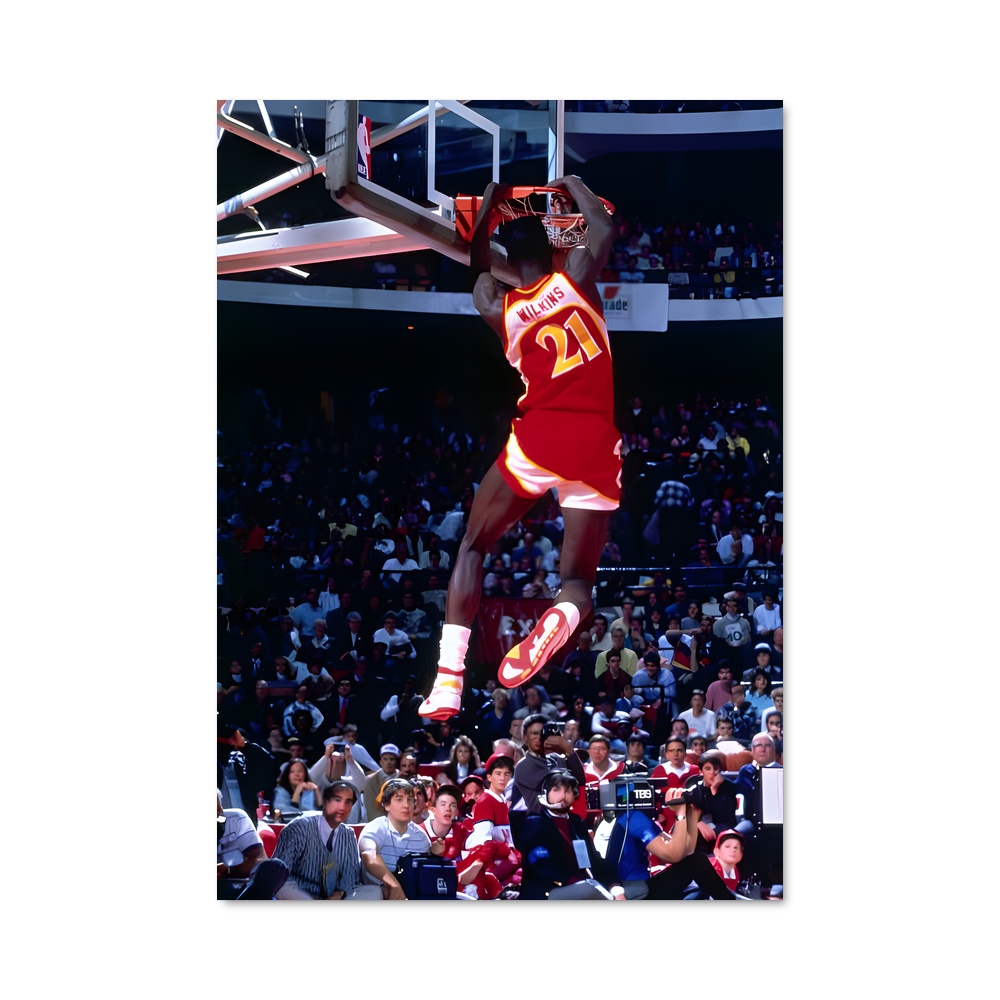 Poster La Danse des Dunks – affiche Basketball